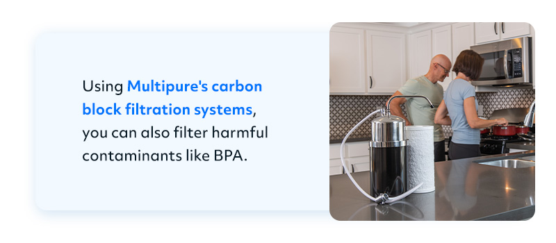 Our Carbon Block Filter Systems Filter Harmful Contaminants